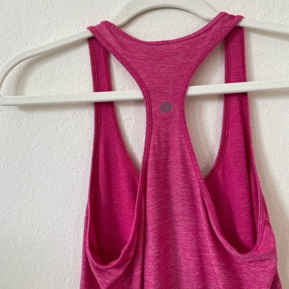 Lululemon Pink Racerback Workout Tank